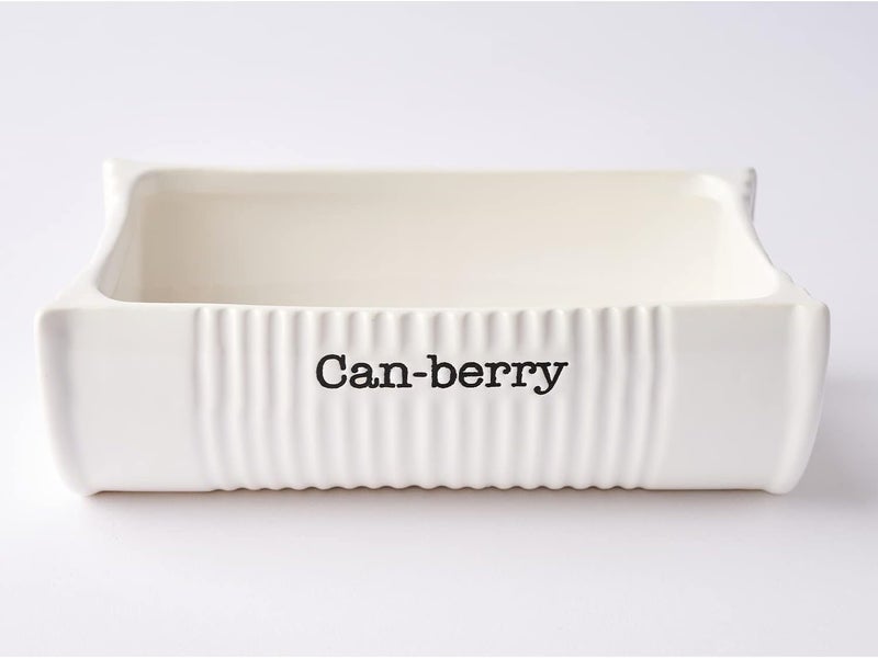 MudPie Can-Berry Ceramic Cranberry Serving Dish and Spatula Set - Image 3