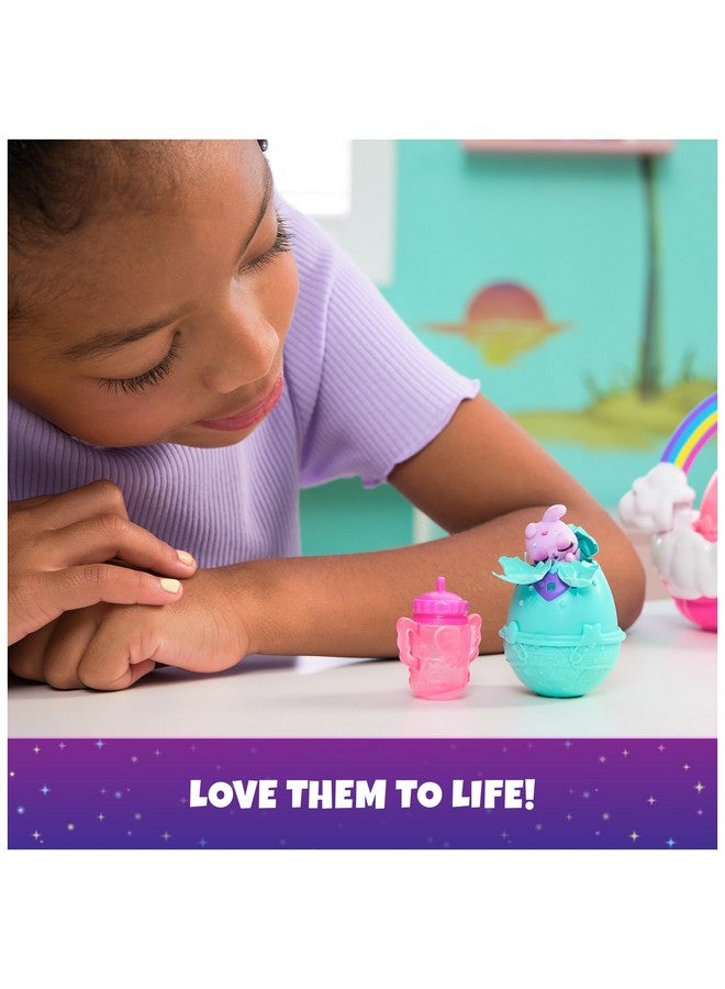 Hatchimals Alive, Neon Rainbow Spring Basket Toy (Styles May Vary), 3 Self-Hatching Easter Eggs, Fun Gift & Kids Toys for Girls & Boys Ages 3 and up - Image 4