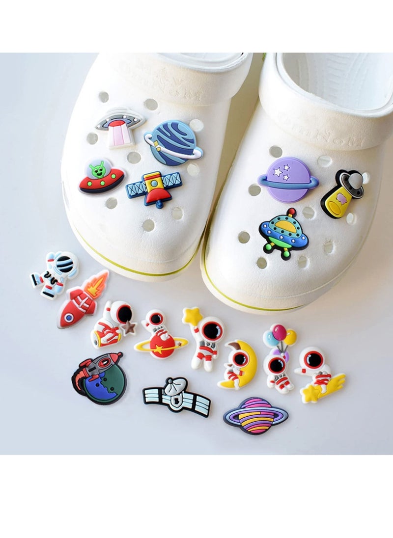 Excefore Shoe Charms Crocs 40Pcs Cartoon Crocs Accessories for Shoes Decoration ​PVC Charms Bracelet Wristband for Men Women Kids Girl Nurse Buckle Party Favors Birthday Children Reward Gifts  - Image 3