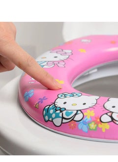ماركة غير محددة Toilet Training Toilet 2 In 1 Toddler Toilet Seat Anti-Slip Design 35Kg Weight Bearing  - Image 2