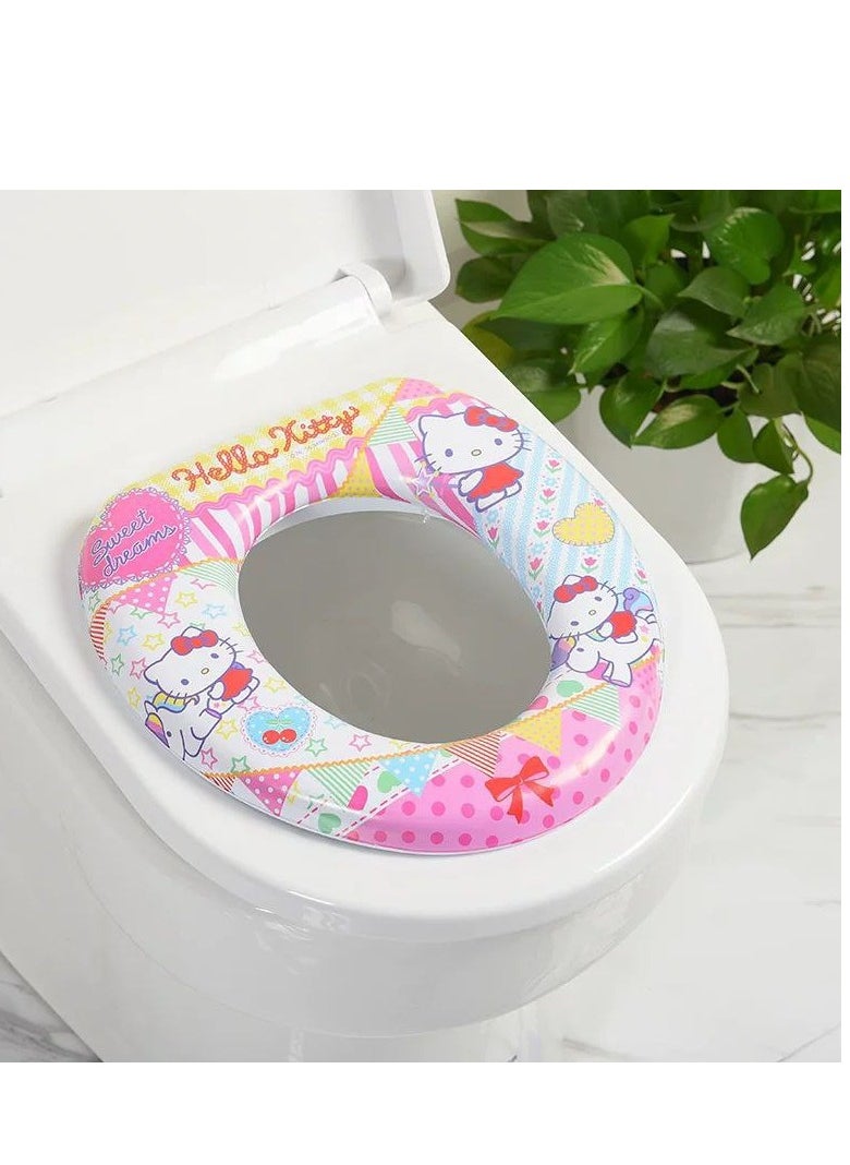 ماركة غير محددة Toilet Training Toilet 2 In 1 Toddler Toilet Seat Anti-Slip Design 35Kg Weight Bearing  - Image 1