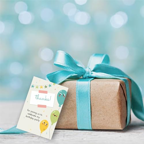 Bookworm Thank You Gift Cards & Tags | Pack of 60 for Birthday Return Gifts (Pack of 60) - Image 3