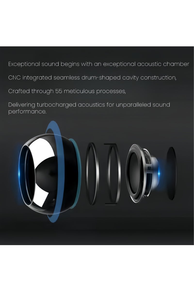 ARUWA Mini Portable Bluetooth Speaker Wireless Stereo Pairing with Built-in Microphone,Travel Speaker for Phone/PC/Tablet, Metal Enclosure Minimalism Design M3 (Gold) - Image 5