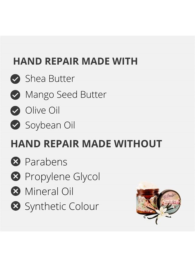 Barefoot Venus Shea butter Instant Hand Repair Cream For Dry skin (The Vanilla Effect) - Image 2