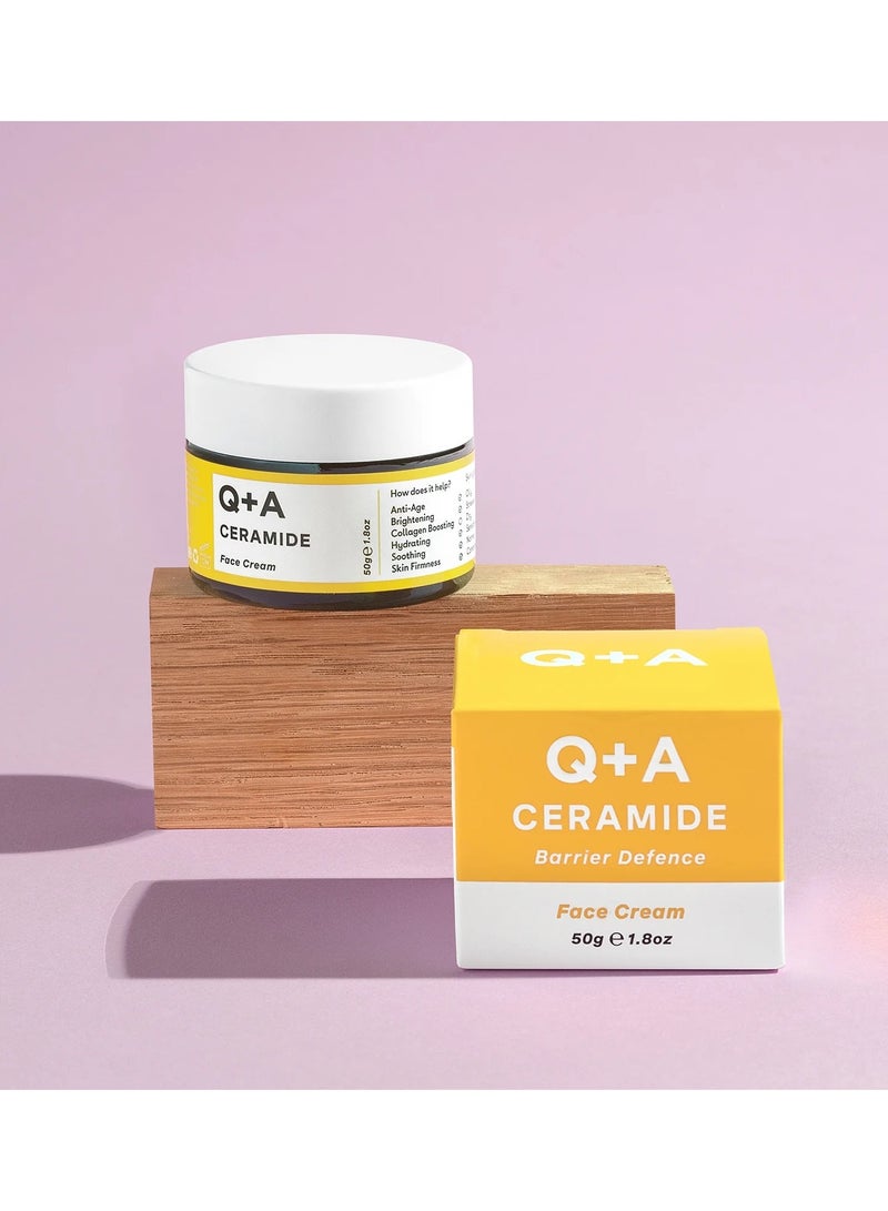 Q+A Ceramide Cream To Restore The Skin And Restore Its Freshness By Stimulating Collagen Production - 50 Ml - Image 3