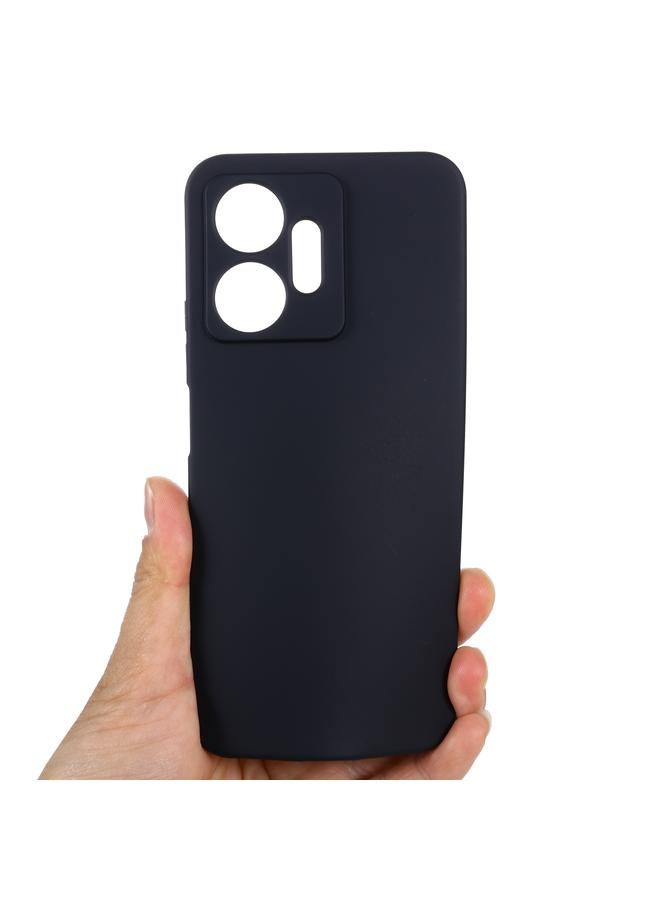 S-TOP Case For Infinix Zero 20 X6821 Pure Color Liquid Silicone Shockproof Phone Case - Image 3