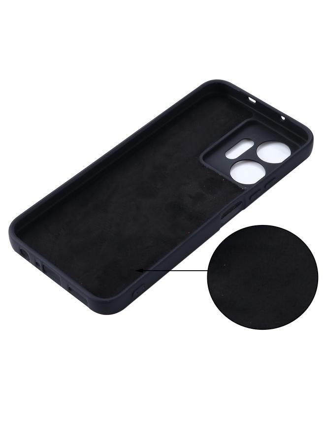 S-TOP Case For Infinix Zero 20 X6821 Pure Color Liquid Silicone Shockproof Phone Case - Image 5