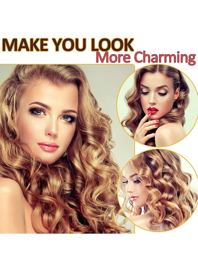 BESSEEK Super Jumbo Hair Rollers 12 Pack Self Grip Salon Hairdressing Curlers Hair Curlers Sets Diy Curly Hairstyle For Long Hair Colors May Vary Jumbo Plus - Image 3