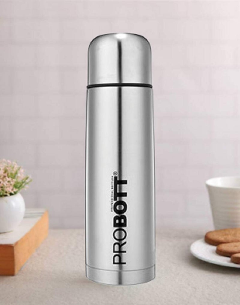 PROBOTT Stainless Steel Old EditionVacuum Flask 500ml Silver PB50002 - Image 1