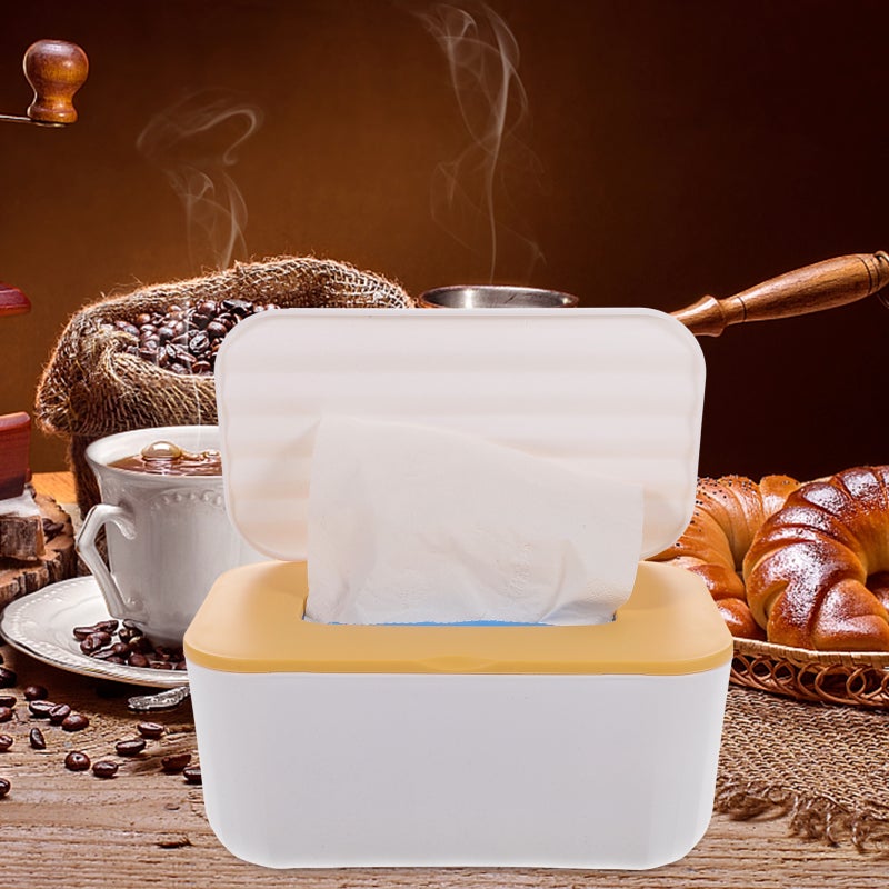 Tissue Storage Box Tissue Box Cover Holder Napkin Box Tissue Box Holder for Home - Image 2