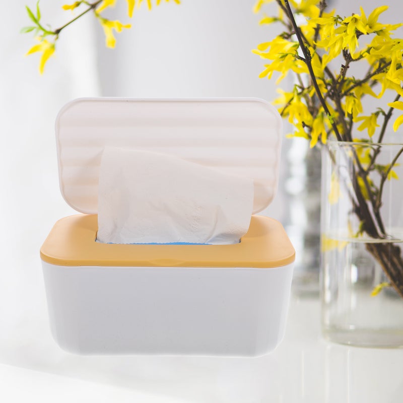 Tissue Storage Box Tissue Box Cover Holder Napkin Box Tissue Box Holder for Home - Image 4
