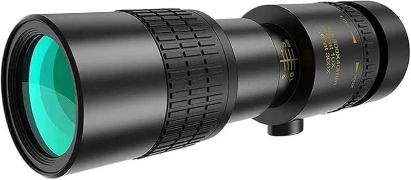 Zoom 10 300x30 High Power Monocular Telescope with Tripod Phone Holder for Bird Watching Color 03 - Image 2