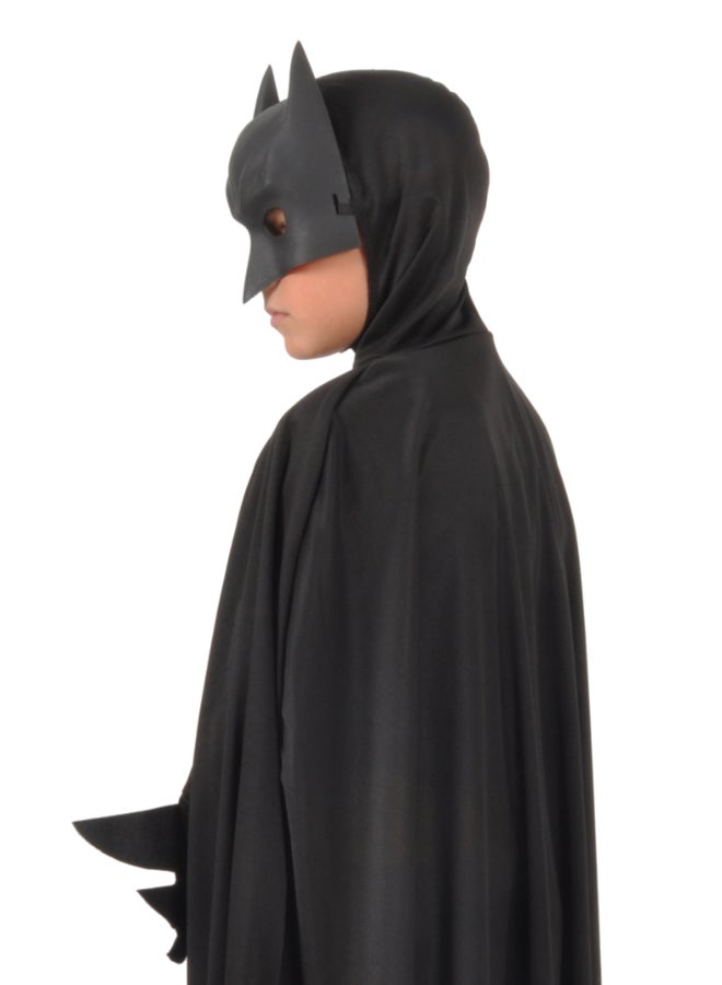 Ciao Batman Kids Muscle Costume Black 5-7 Years | Official DC Comics Superhero Outfit with Cape, Jumpsuit, Belt & Overboots - Image 4