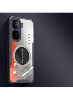 Magnetic Case Compatible with Vivo IQOO Neo 10 Pro, Built In Magnetic Attraction and Heat Dissipation Metal Magnetic Shell Cover for Vivo IQOO Neo 10 Pro