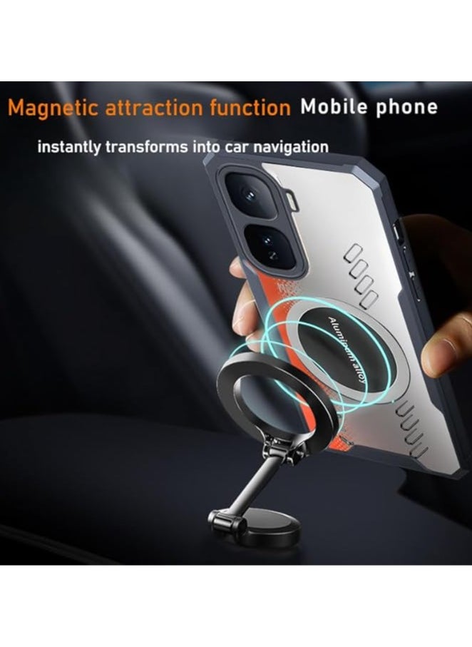 General - Magnetic Case Compatible with Vivo IQOO Neo 10 Pro, Built In Magnetic Attraction and Heat Dissipation Metal Magnetic Shell Cover for Vivo IQOO Neo 10 Pro - Image 1