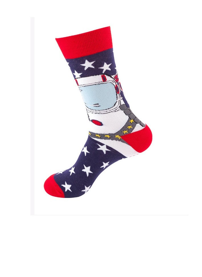 Generic - Unisex Absorb Sweat and Deodorize Socks 3 Pairs High Quality Socks One Size Fits All - Image 1