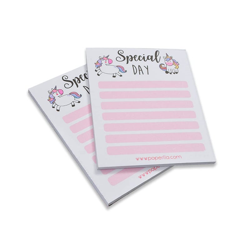 COI Designer Pads | Memo Notepads | to Do List Kids Love for Writing | Doodling | Art | Craft Birthday Return Gift for Boys | Girls | Family Set of 10 - Image 3