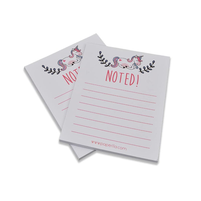 COI Designer Pads | Memo Notepads | to Do List Kids Love for Writing | Doodling | Art | Craft Birthday Return Gift for Boys | Girls | Family Set of 10 - Image 2
