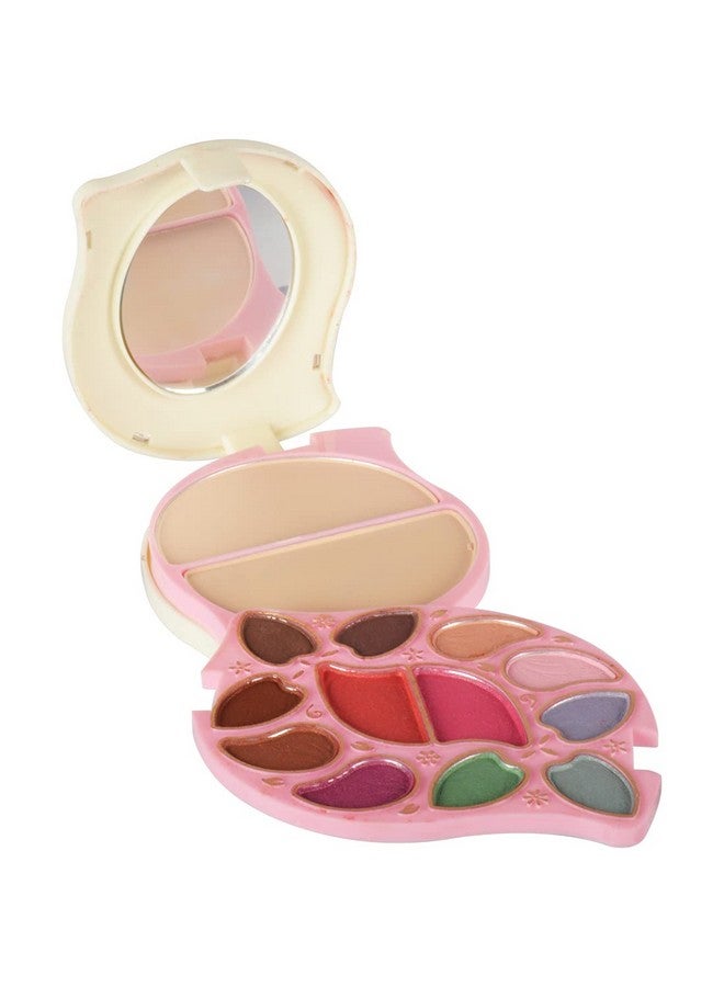 adbeni Fashion Colour Makeup Kit For Women | 10 Eye Shadow, 2 Compact, 2 Blusher, 4 Lip Color,1 Mirror,1 Puff - Image 3