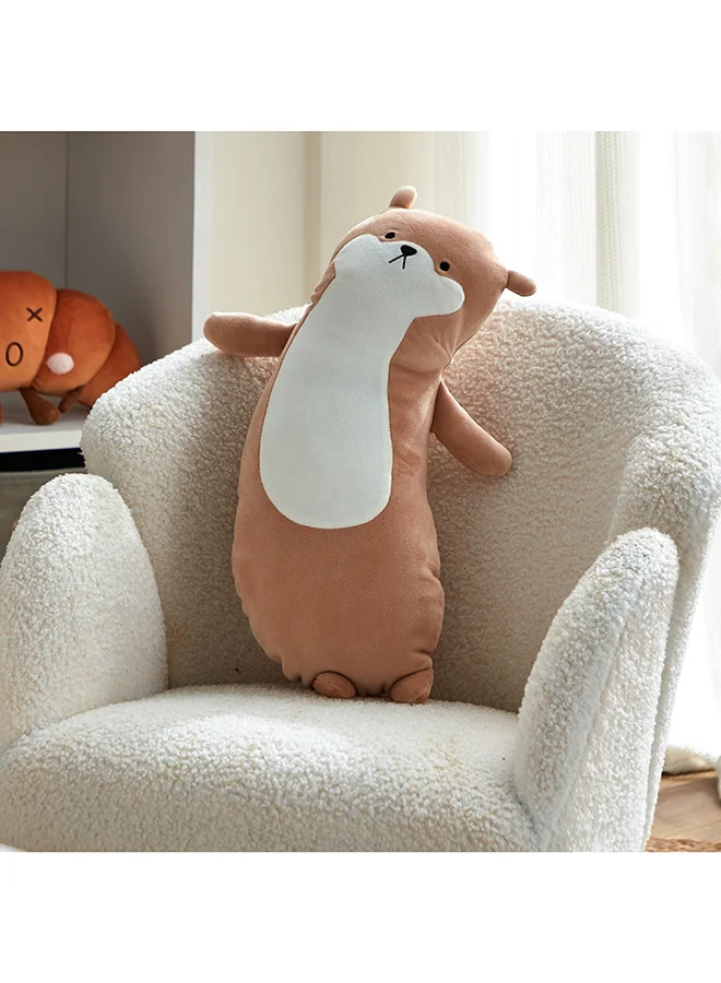هوم بوكس Playland Centaur Otter Shaped Cushion 38 x 20 cm