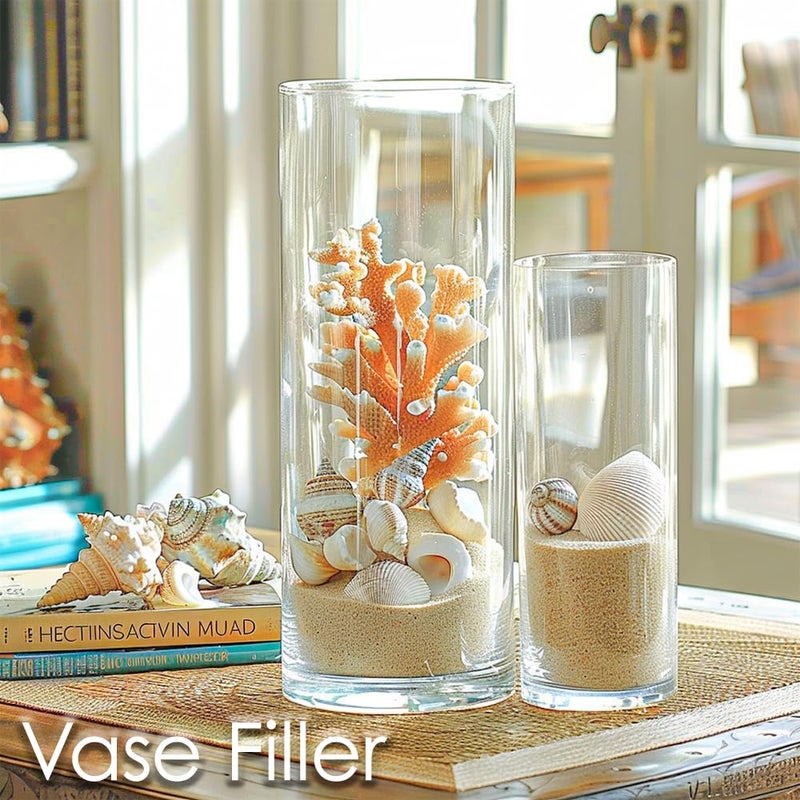 HappyFiller Natural Play Sand Coarse Silica Sand Vase Filler Unity Sand for Crafts,Wedding Ceremony,Sandbox,Home Decoration,2 LB - Image 5