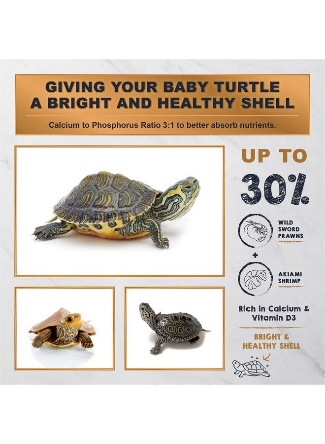Ultra Fresh Ultra Fresh Floating Baby Turtle Food, All Natural Ingredients, Wild Sword Prawn, Calcium Vitamin D Enriched for Picky Aquatic Baby Turtles, Baby Turtle Nutri Stick 1.6 oz  - Image 4