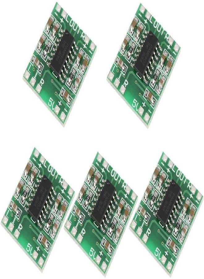 Generic - Audio Power Amplifier Module 2.5V-5.5V 3W+3W Type D PAM8403 Digital Audio Amplifier Power Amp Module Super Small 5 Pcs - Image 1