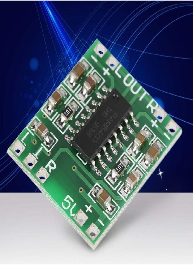 Generic - Audio Power Amplifier Module 2.5V-5.5V 3W+3W Type D PAM8403 Digital Audio Amplifier Power Amp Module Super Small 5 Pcs - Image 1