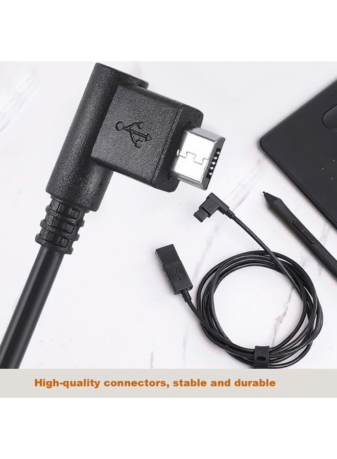 Xivip كابل شحن USB لنقل البيانات سلك طاقة متوافق مع وكم-إنتيوس CTL480 CTL490 CTL690 CTH480 CTH490 CTH680 CTH690 وكم بامبو CTL-4100WL CTL470 CTL471 CTL671 CTL680 CTH470 - Image 4