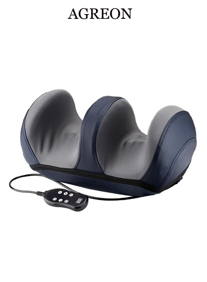 AGREON Electric Foot Massager Shiatsu Heat Kneading Massage Hot Compress Deep Relaxation Relieve Fatigue Foot Spa Electric Calf Massager Machine For Pain Relief And Improving Blood Circulation - Image 1