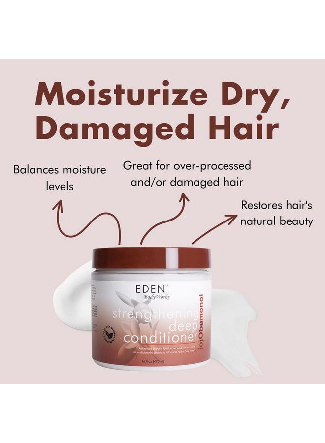 eden bodyworks Jojoba Monoi Deep Conditioner ; 16 Oz ; Moisturize Soften & Repair Hair Packaging May Vary - Image 4