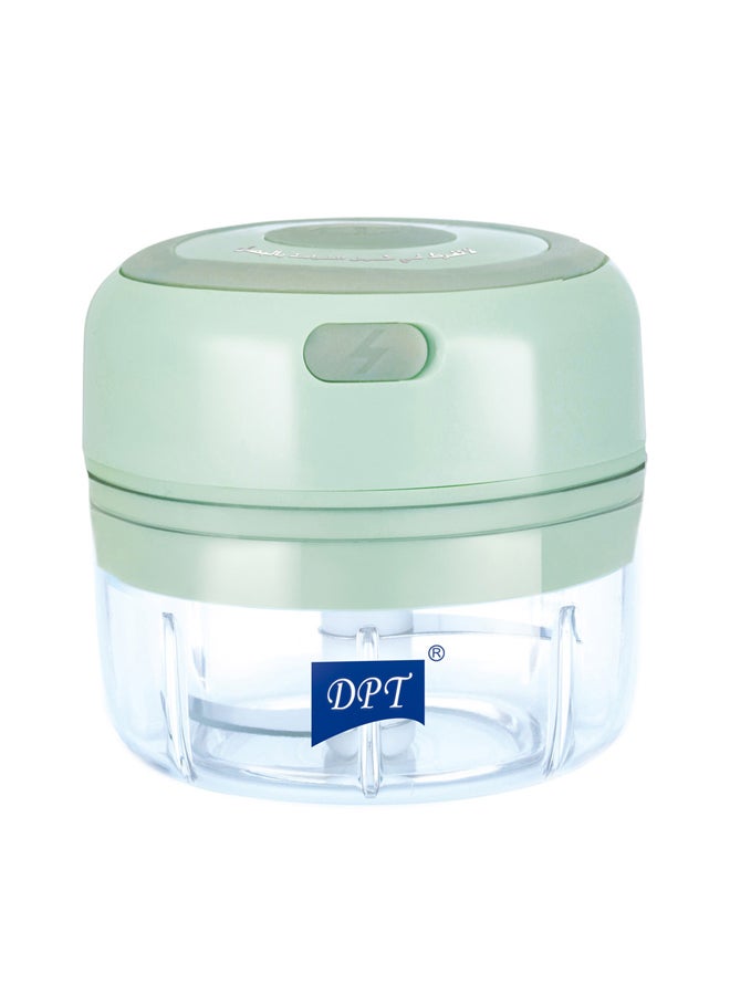 دي بي تي فرامة بصل كهربائية شحن USB, قطاعة الثوم الكهربائية - Image 1