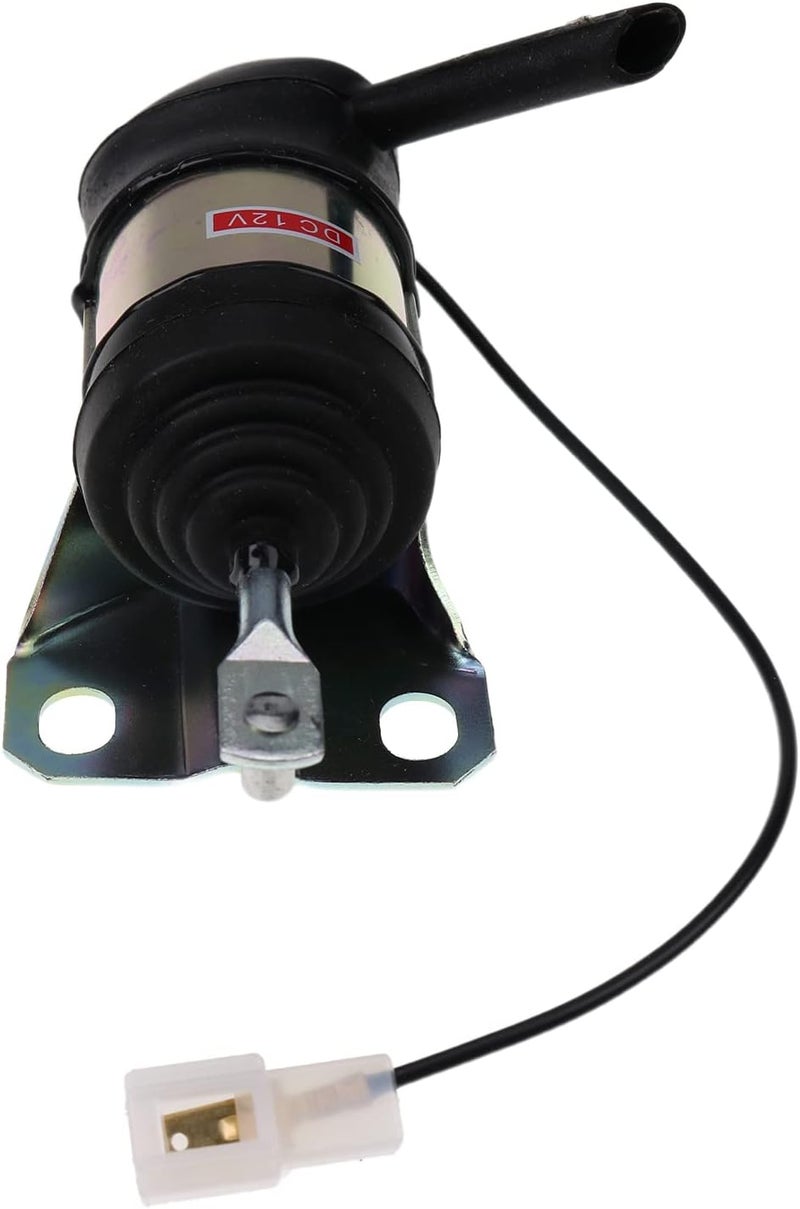 Holdia Fuel Shutoff Solenoid 12V 15471-60010 for Kubota Tractors - Image 3