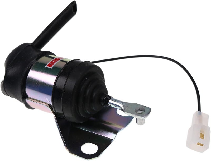 Holdia Fuel Shutoff Solenoid 12V 15471-60010 for Kubota Tractors - Image 4