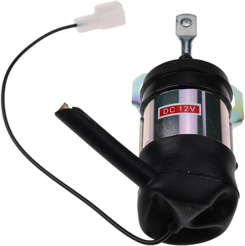 Holdia Fuel Shutoff Solenoid 12V 15471-60010 for Kubota Tractors - Image 5