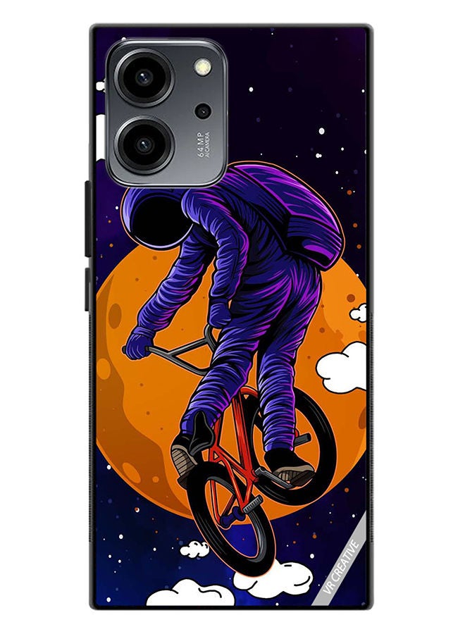 VR CREATIVE Protective Case Cover For Honor 80 SE Wheelie Astro Design Multicolour - Image 1