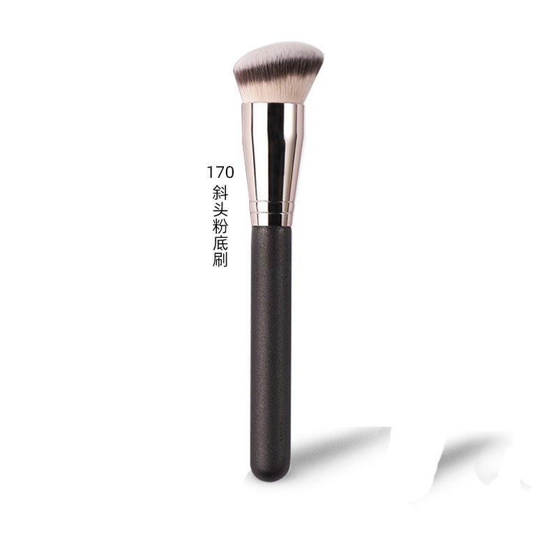 270 Concealer Brush – Nylon Bristles with Wooden Handle for Makeup Application - Image 1