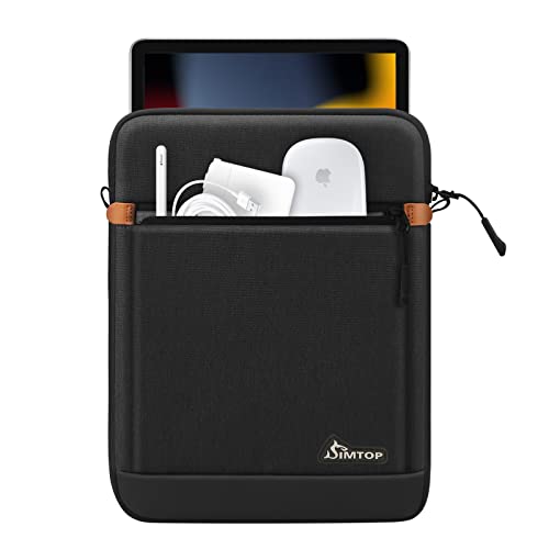 SIMTOP 11 Inch Tablet Sleeve Compatible with iPad Pro 11-inch 4th Generation, iPad Air 5th Generation, iPad 10th Generation, and iPad Pro 11-inch 4th Generation, YKK Zipper, Detachable Shoulder Strap - Image 3