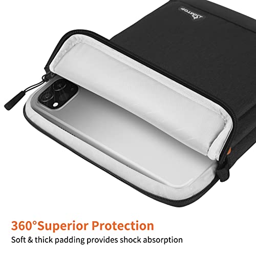 SIMTOP 11 Inch Tablet Sleeve Compatible with iPad Pro 11-inch 4th Generation, iPad Air 5th Generation, iPad 10th Generation, and iPad Pro 11-inch 4th Generation, YKK Zipper, Detachable Shoulder Strap - Image 4