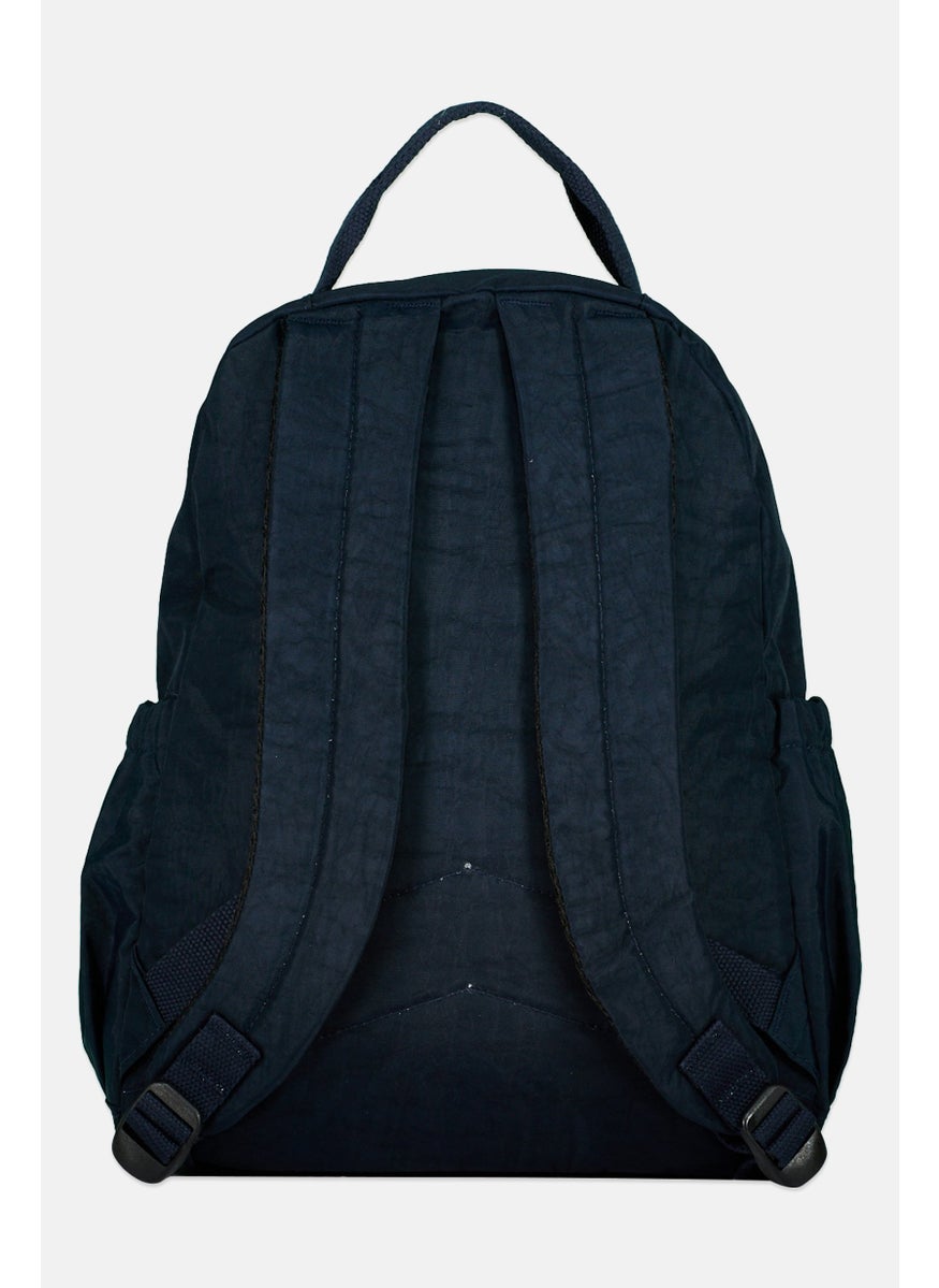 I Love Fashion Women Brand Logo Backpack 31 L x 39 H x 12 W cm, Navy  - Image 2