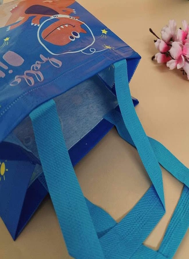 Tera13 TERA 13 Dinosaur Gifting Bags for Return Gifts (6 pcs) Non-Woven Carry Bag for Kids Multipurpose Bag, Birthday Return Gifts for Boys - Image 3