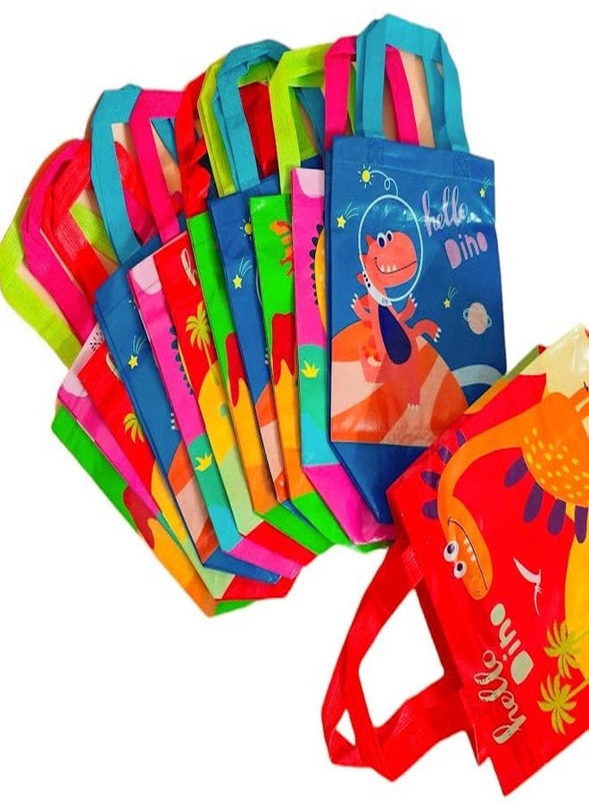 Tera13 TERA 13 Dinosaur Gifting Bags for Return Gifts (6 pcs) Non-Woven Carry Bag for Kids Multipurpose Bag, Birthday Return Gifts for Boys - Image 5