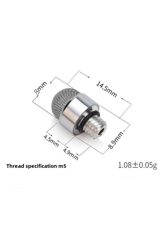 Touch Screen Pen Head Disc Suction Cup Pen Head Replacement Universal Capacitive Pen Accessories Stylus Mobile Phone Tablet Touch Pen Head-Color:External Teeth M5 8.0 Cloth Head - Image 1