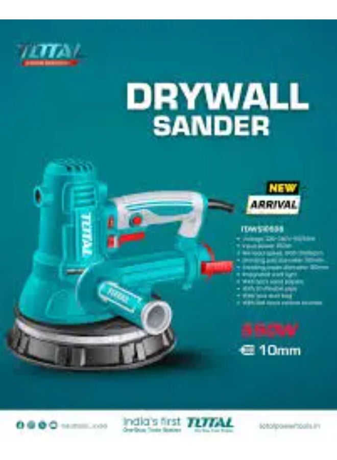 Total Tools Drywall Sander 850W 180mm Diameter TDWS10508 - Image 3