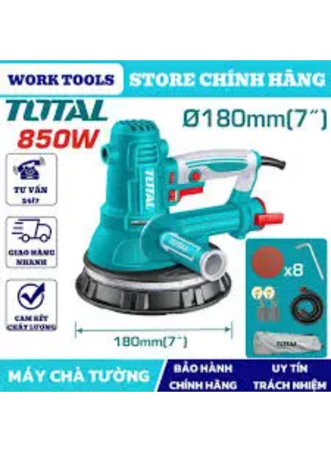 Total Tools Drywall Sander 850W 180mm Diameter TDWS10508 - Image 1