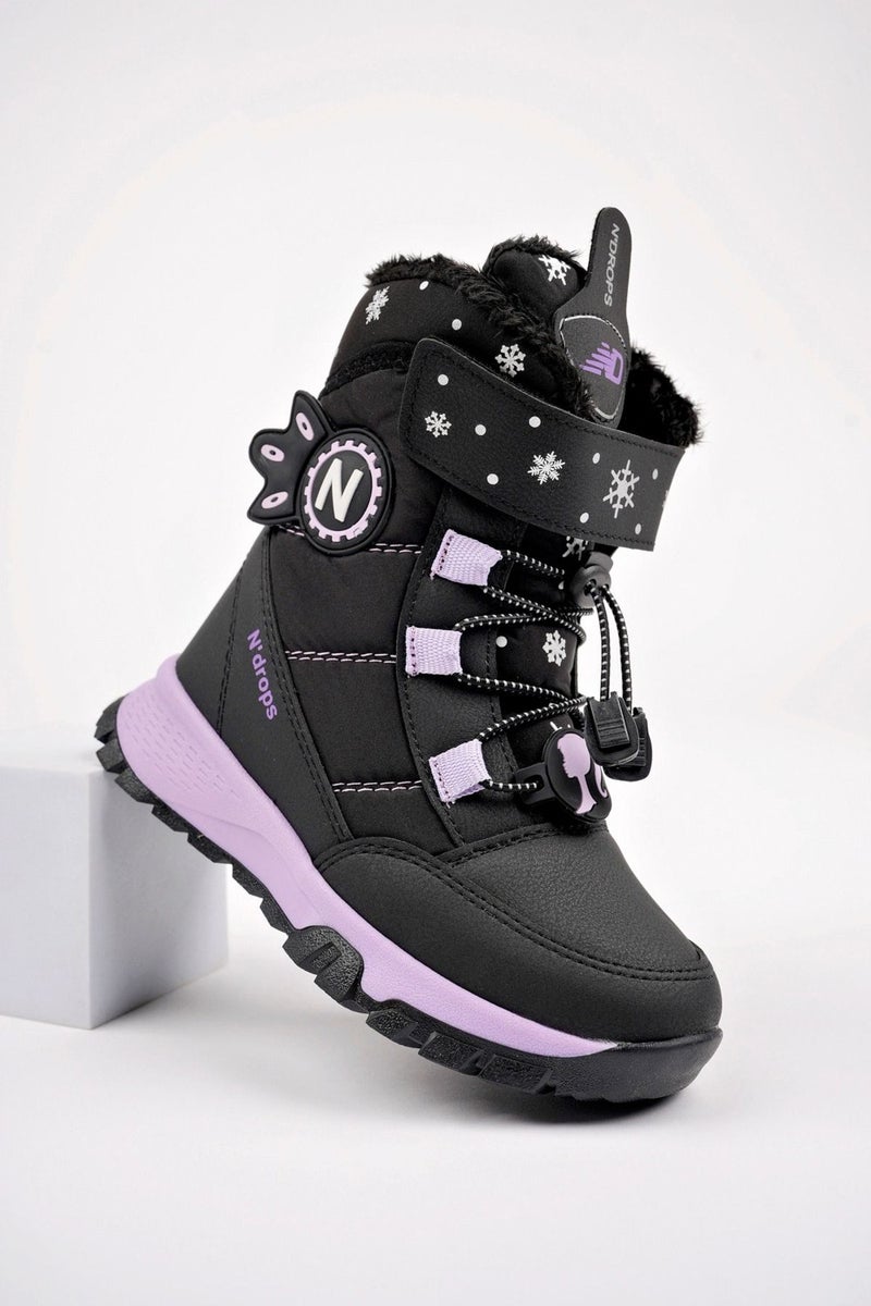 Mcdark Ndors Girls Fur Boots - Image 3