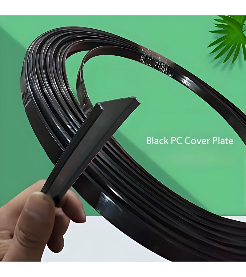 قطعة واحدة من غطاء ناشر شريط إضاءة LED أبيض 14 مم بطول 1181.1 بوصة، قناة ضوء خطية من البلاستيك الصلب PC، لوحة ديكور للمكاتب ومنافذ البيع بالتجزئة. - Image 4