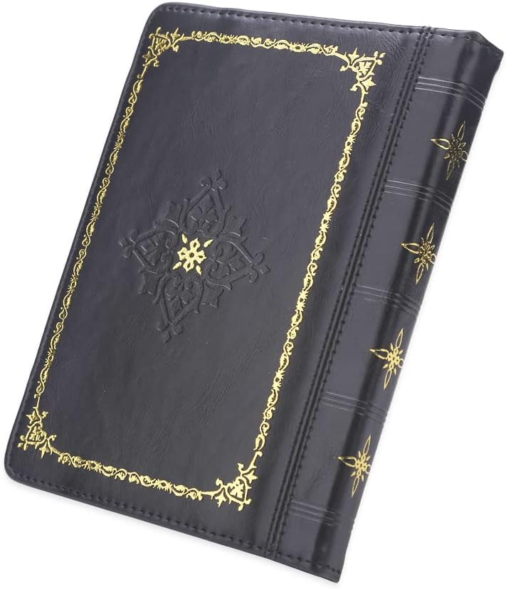 ENJOY-UNIQUE Antique Book Style Crazy Horse PU Leather Case Cover for Kindle, Sony, pocketbook, Kobo 6" 6" Ebook Reader - Image 3