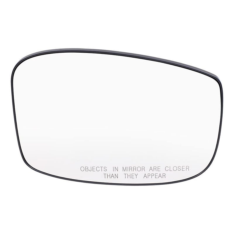 FOR CHEVY EQUINOX 2010 11 12 13 14 15 16 2017 MIRROR GLASS PASSENGER SIDE HEATED WBACKING PLATE AND BLIND SPOT GLASS CONVEX GLASS TYPE REPLACEMENT FOR 22906958