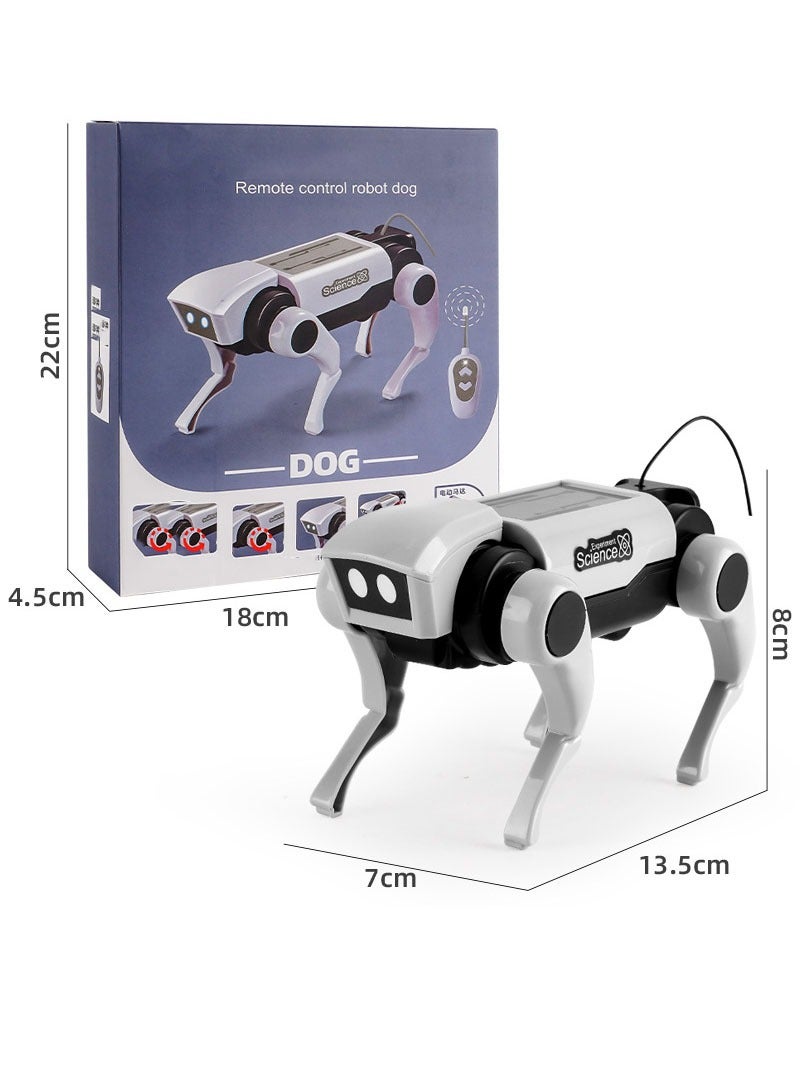 Reobrix Children's Remote Control Mechanical Dog and Cat DIY Assembly Kit Walking Mechanical Dog Pet Toy - Image 5
